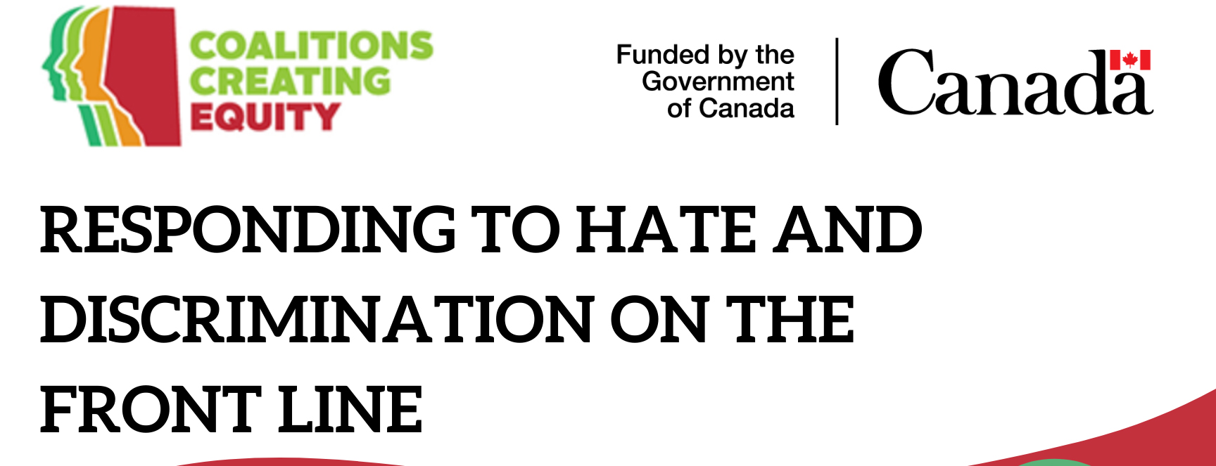 Responding to Hate and Discrimination on the Front Line - Reach